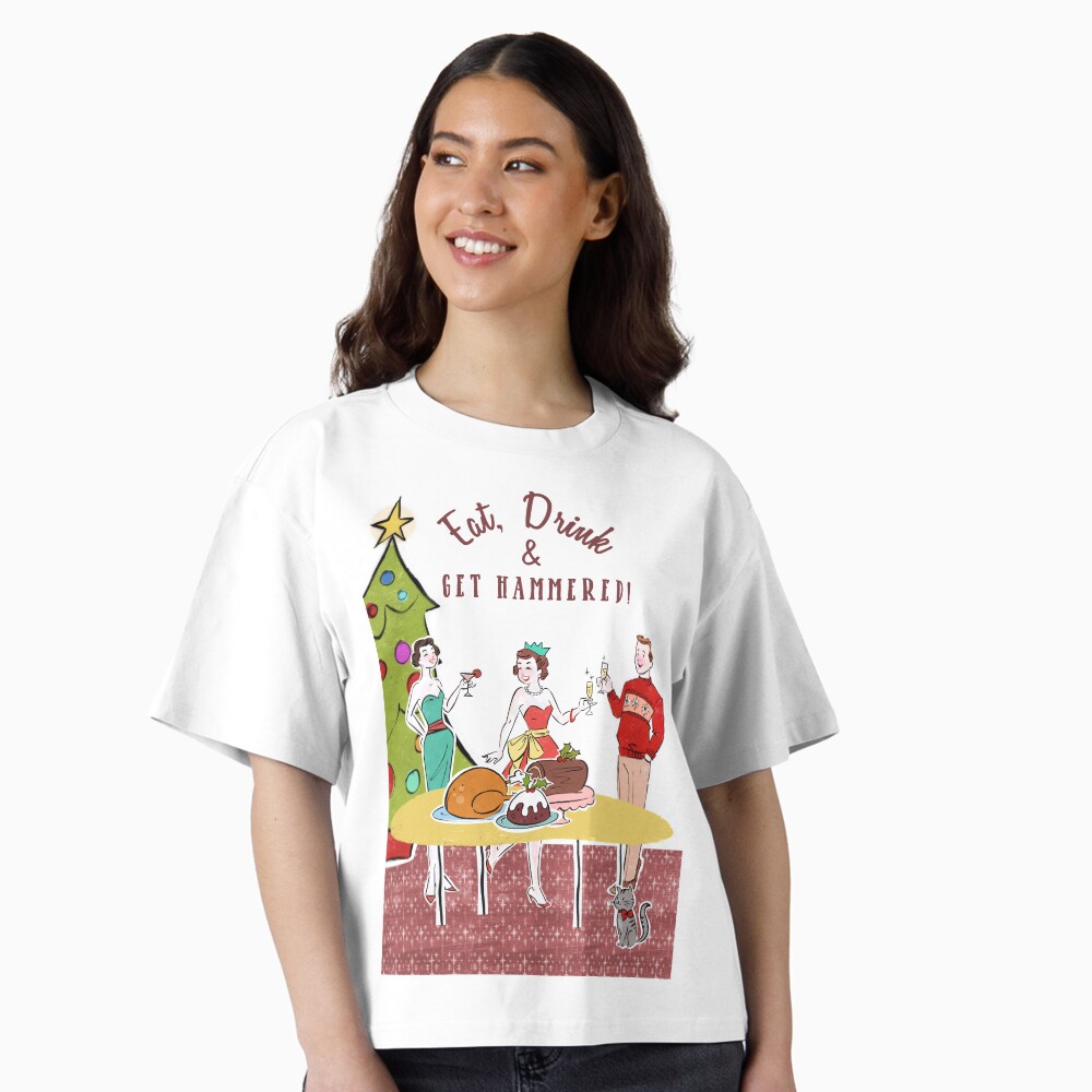 Aperçu de l'œuvre T-shirt boxy créée et vendue par MerryMakewell.