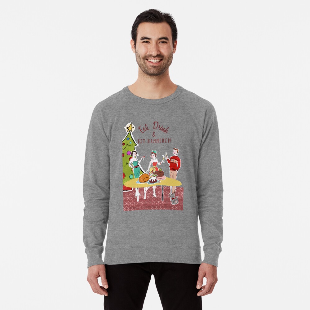 Aperçu de l'œuvre Sweatshirt léger créée et vendue par MerryMakewell.