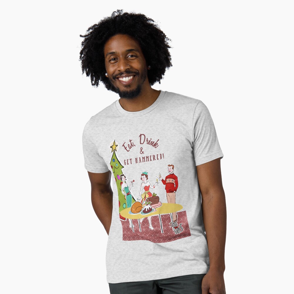 Aperçu de l'œuvre T-shirt chiné créée et vendue par MerryMakewell.
