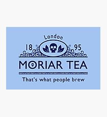MoriarTea 2 Blue Ed. Photographic Print