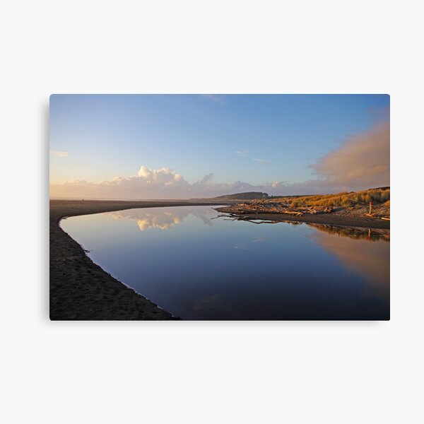 Reflections In The Silent Stream II Canvas Print