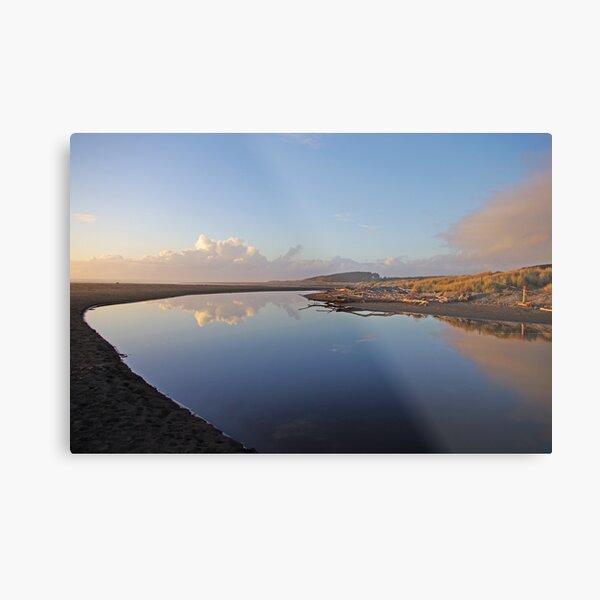 Reflections In The Silent Stream II Metal Print