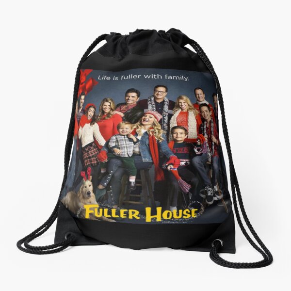 Fuller House Cast - Christmas Holidays Drawstring Bag