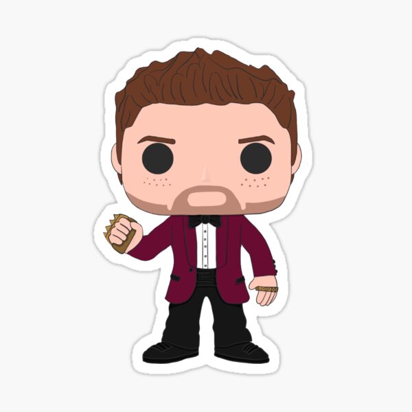 Halloween Jensen Ackles Sticker