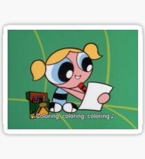 Coloring Sticker