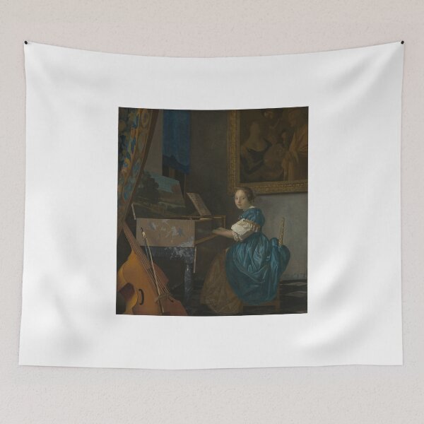 Item preview, Lady Seated at a Virginal (Vermeer) designed and sold by ArtHistorical.