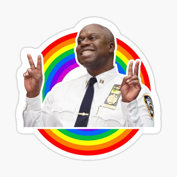 Item preview, Raymond Holt Pride from B99 designed and sold by Katie's Redbubble.