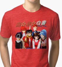 Yu Yu Hakusho Gang Tri-blend T-Shirt