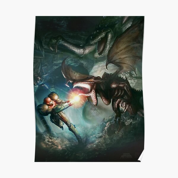 Samus Aran VS. Ridley - The Final Encounter Poster