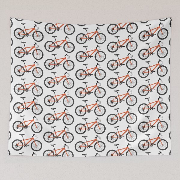 Item preview, Orange Bicycle with gears designed and sold by thedrumstick.
