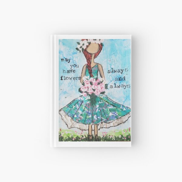Flowers, always Hardcover Journal