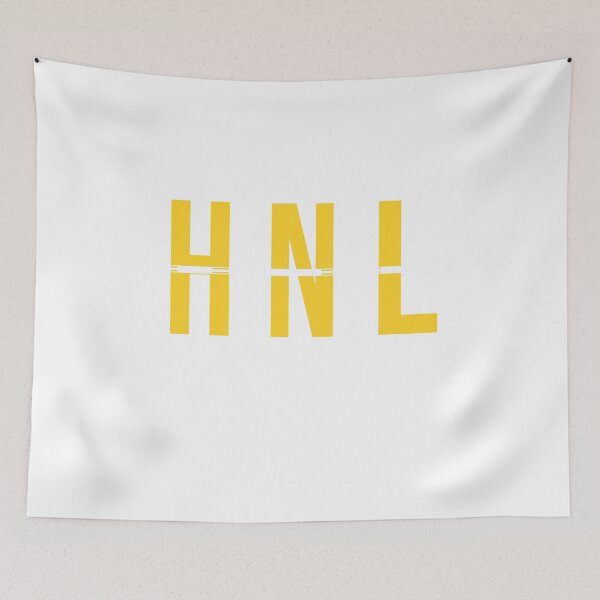 Item preview, HNL - Honolulu Hawaii - Airport Code Souvenir or Gift Design  designed and sold by Theodore Cory.