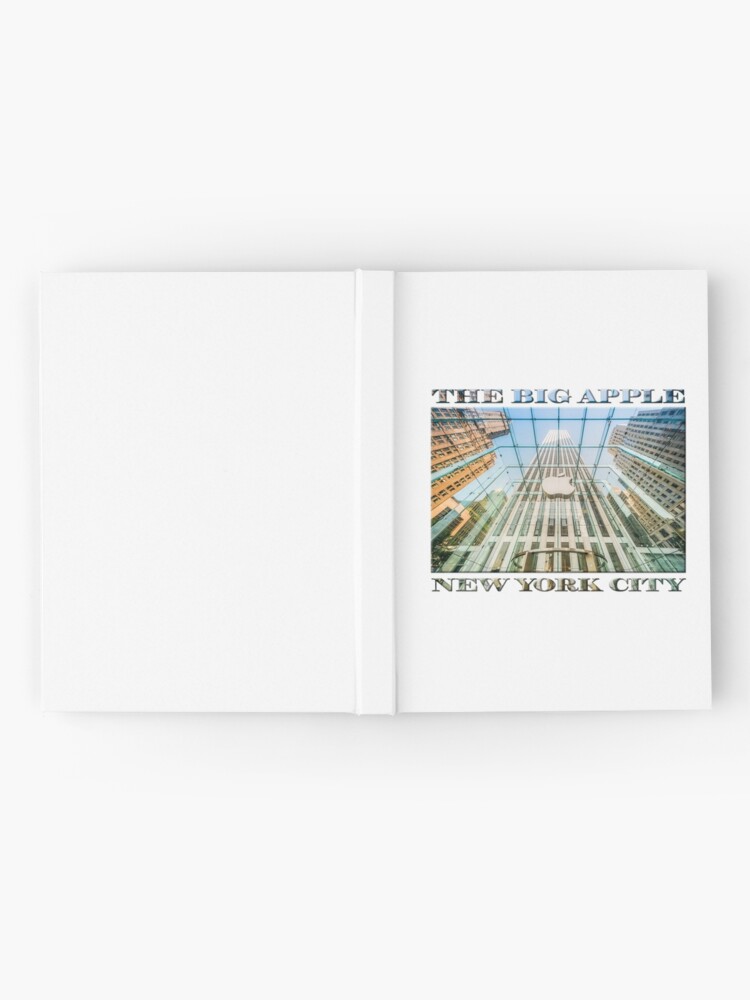 Alternate view of Big Apple in the Big Apple (poster on white) Hardcover Journal