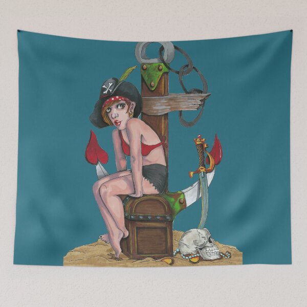Item preview, Pirate Girl Shipwrecked designed and sold by Brownbag.
