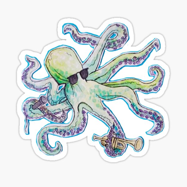 Item preview, One Man Octopus Band Adjusted designed and sold by erinnicole26.