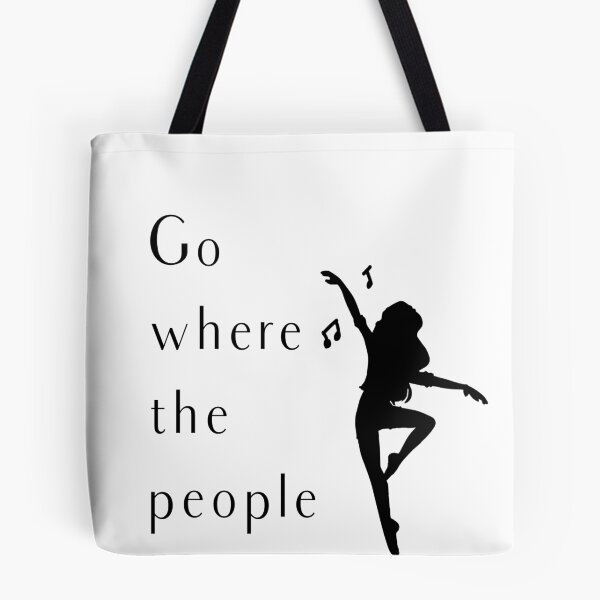 Item preview, Dance Shirt Go Where The People Dance designed and sold by Swigalicious.