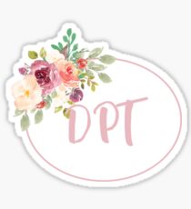 Doctor of Physical Therapy Sticker