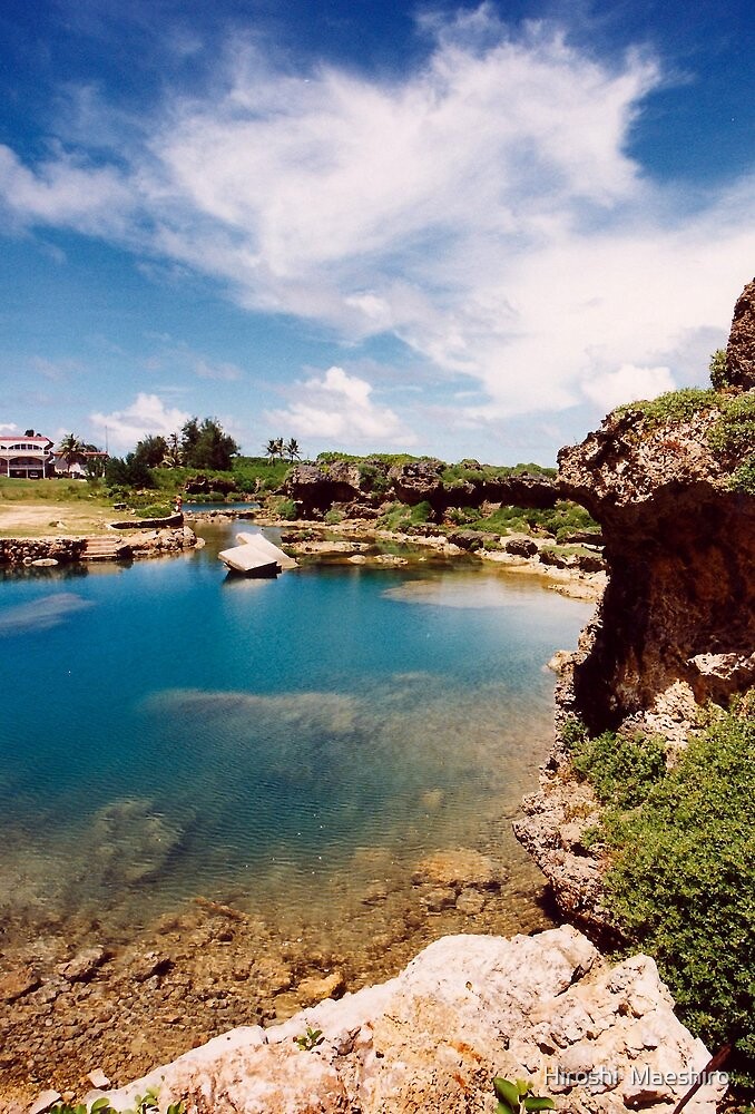 &ldquo;Inarajan pool " by Hiroshi Maeshiro | Redbubble