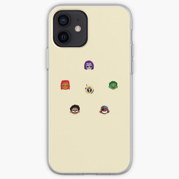 Teen Titans Emojis iPhone Soft Case