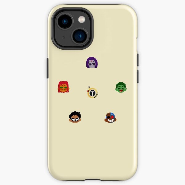 Teen Titans Emojis iPhone Tough Case