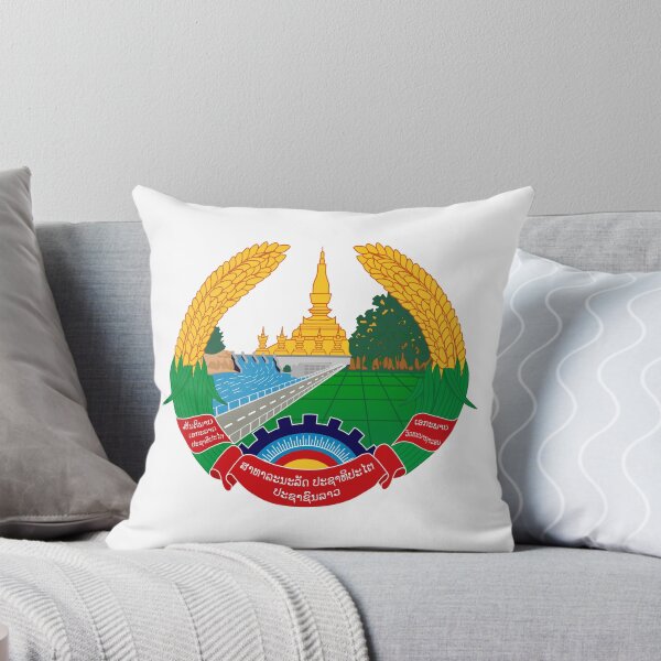 Item preview, Laos National Emblem  designed and sold by abbeyz71.