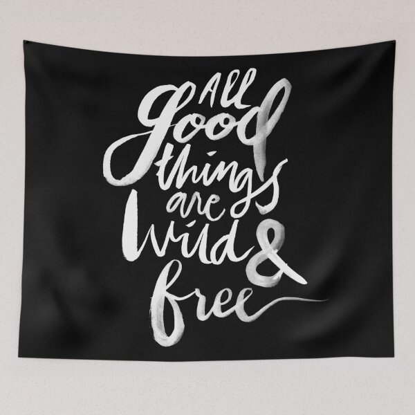 Item preview, All good things are wild and free  designed and sold by Kerry Pritchard.
