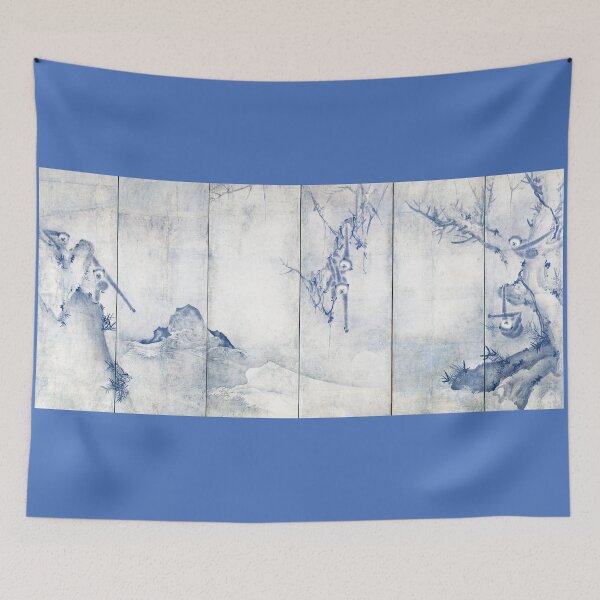 Item preview, Gibbons in a Landscape, (Restored Chinese Painting) designed and sold by PromoteProgress.