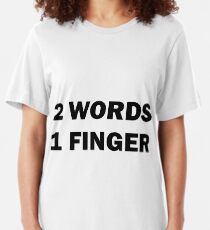 fuck Slim Fit T-Shirt