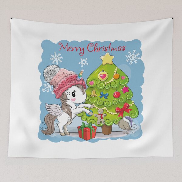 Item preview, Merry Christmas Unicorn  designed and sold by Bigfoot T-Shirt Co..