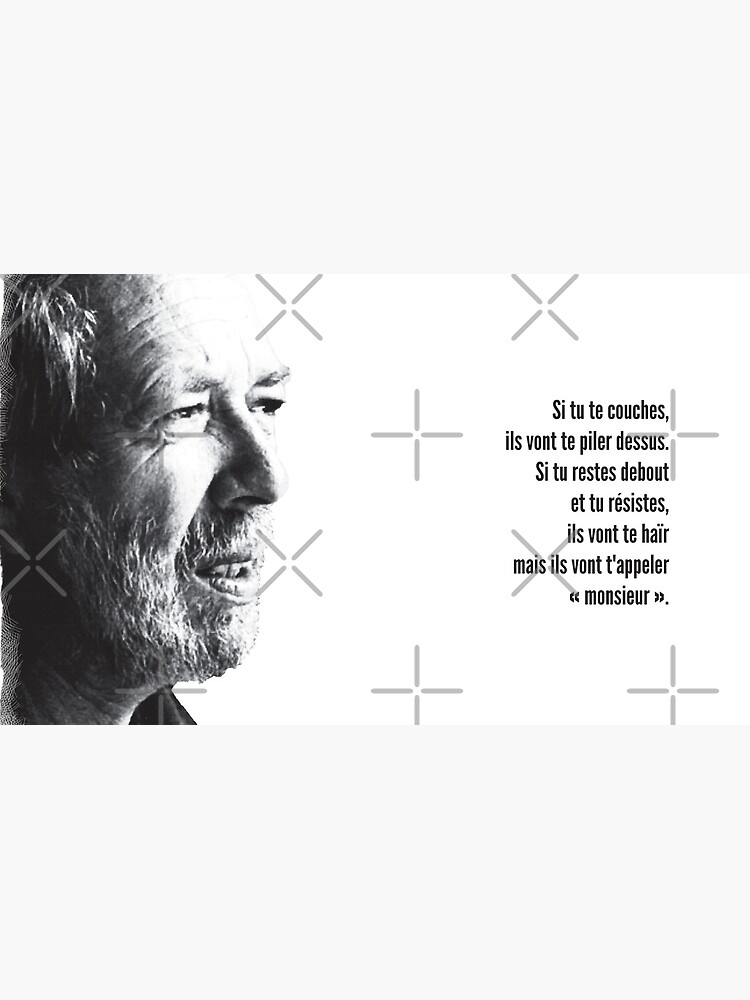 Mug à café « Pierre Falardeau Separatiste Québec Patriote avec citation