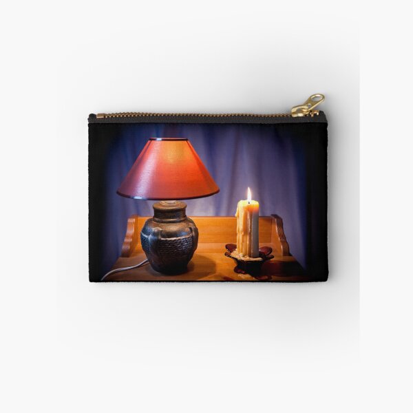 Item preview, night light lamp and burning candle designed and sold by Arletta Cwalina.