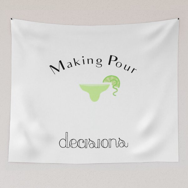 Item preview, Making Pour Decisions with Margarita Glass designed and sold by Swigalicious.
