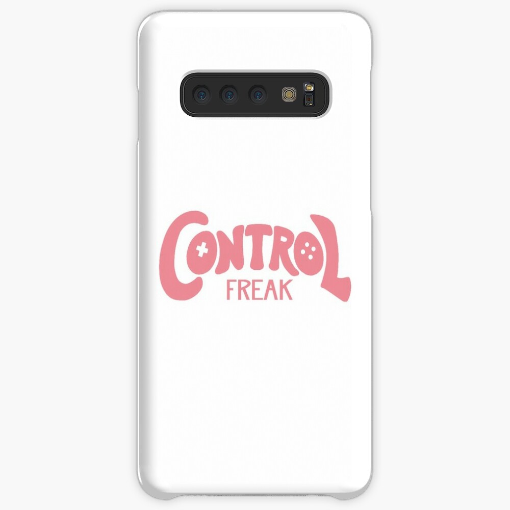 Control Freak Pink Case Skin For Samsung Galaxy By Ashestheartist Redbubble