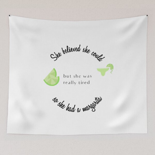 Item preview, She Believed She Could So She Had a Margarita designed and sold by Swigalicious.