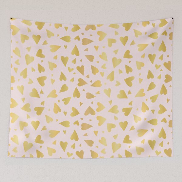 Item preview, Luxe Rose Gold Love Hearts Sprinkles Texture Pattern, Seamless designed and sold by Limolida.
