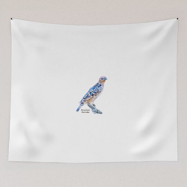 Item preview, Western Bowerbird, Alice Springs, Australia designed and sold by Geoffrey Higges.
