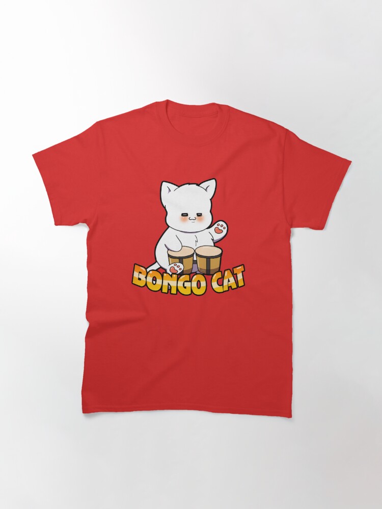 Bongo Cat T Shirt By Mrdiddles Redbubble 9530