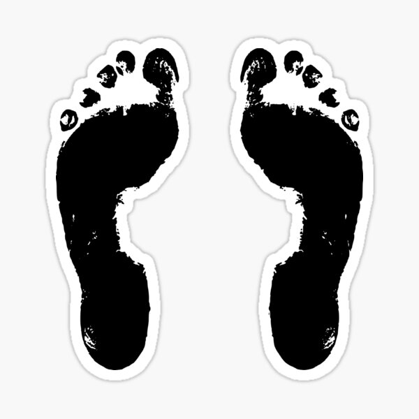 Bare Feet Stickers for Sale