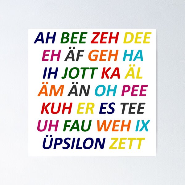 Artikel-Vorschau von Alphabet, designt und verkauft von themd-haendler.