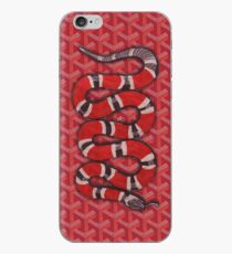 Snake goyard iPhone Case
