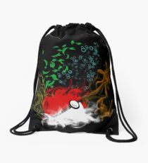 Elemental pokèball Drawstring Bag