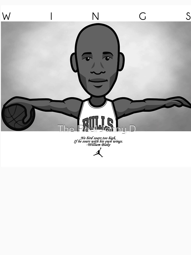 Michael Jordan Wings Essential T-Shirt for Sale by The Real Jonny D