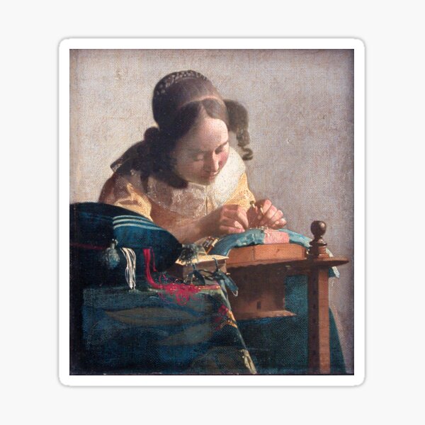 Item preview, The Lacemaker (Vermeer) designed and sold by ArtHistorical.
