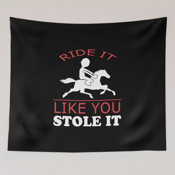 Item preview, funny pony rider riding sweet horse gift designed and sold by marcustxc.