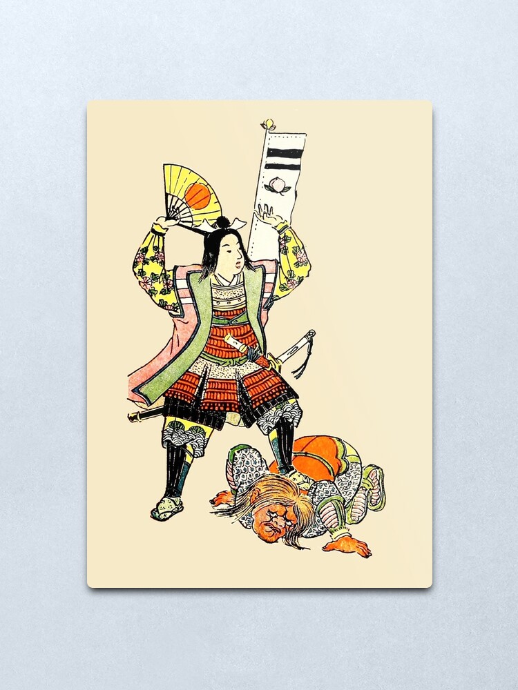 Momotaro T Shirt Metal Print By Buythebook86 Redbubble