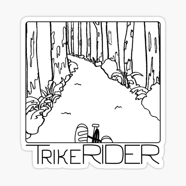Item preview, The Trike Rider View designed and sold by Catherine Lacey.