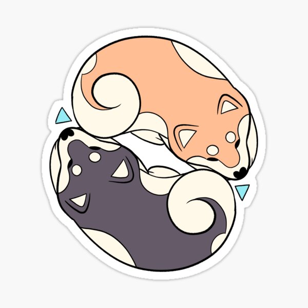 Artikel-Vorschau von SHIBA SHIBA! Shiba Inu Yin & Yang (2017), designt und verkauft von sloint.