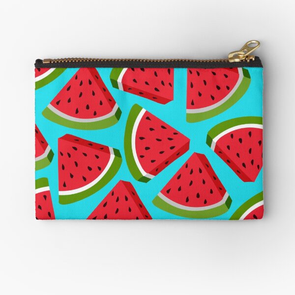 Watermelon Pattern Zipper Pouch