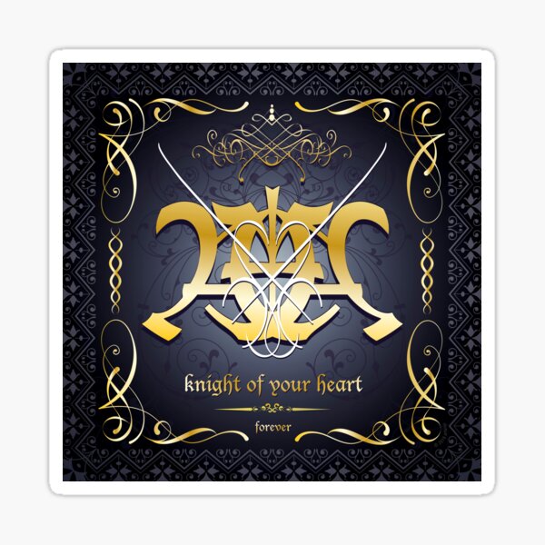 Knight of your Heart Sticker