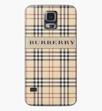 Burberry gegründet 2 Hülle & Klebefolie für Samsung Galaxy